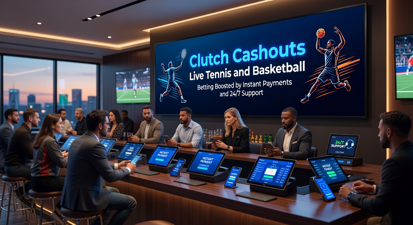 Intensives Basketball-Spiel in der Endphase mit Cashout-Symbol und Zahlungsbestätigung auf dem Handy-Display