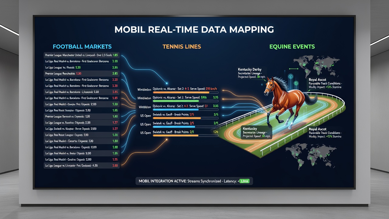 Mobile Transaktionsnetzwerke verbinden Sportdatenströme mit Casino-Features in Echtzeit