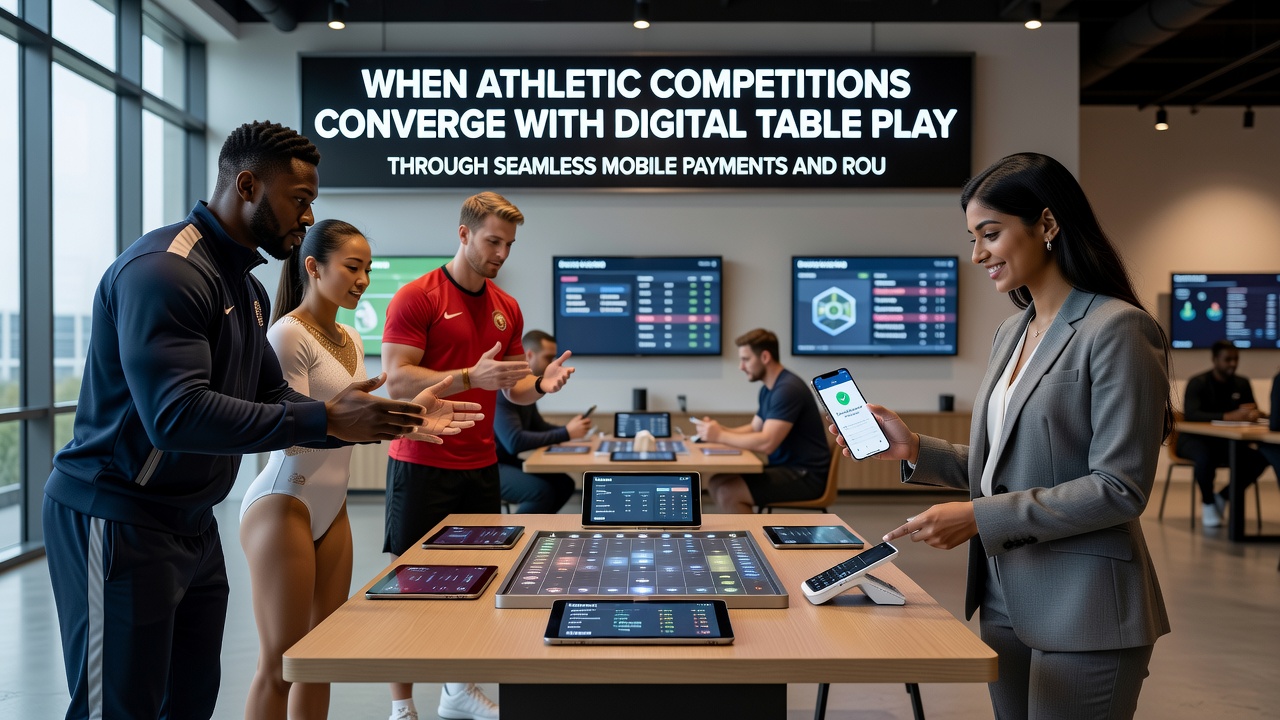 Mobile App-Oberfläche zeigt Konvergenz von Sportwetten und Tischspielen mit Support-Optionen